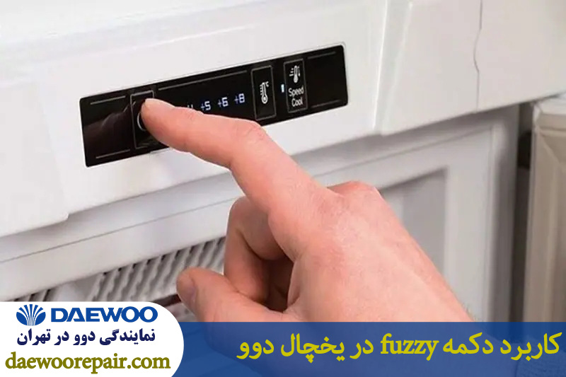 کاربرد دکمه fuzzy در یخچال دوو 